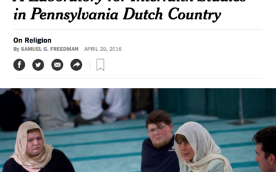 New York Times – “A Laboratory for Interfaith Studies in Pennsylvania Dutch Country”